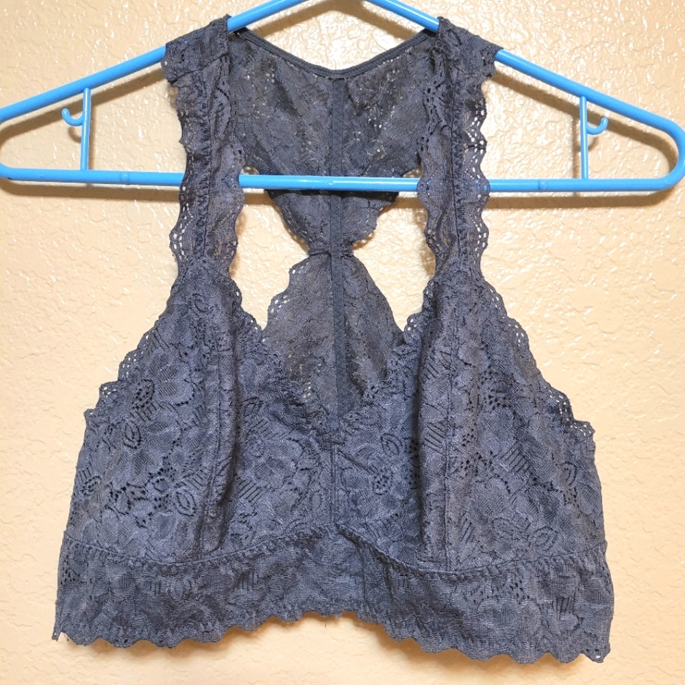 Felina Women Grey Bralettes Size L